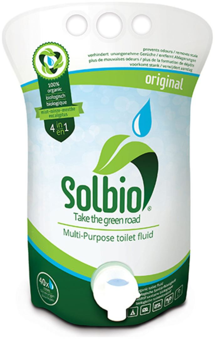 Solbio 1,6L Natuurlijke Toiletvloeistof voor Camper & Caravan