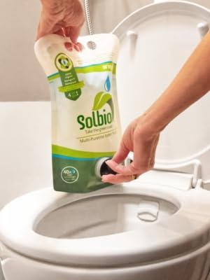 Solbio 1,6L Natuurlijke Toiletvloeistof voor Camper & Caravan - Afbeelding 3